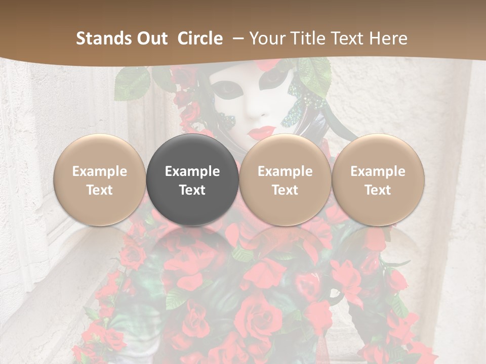 Makeup Masquerade Party PowerPoint Template