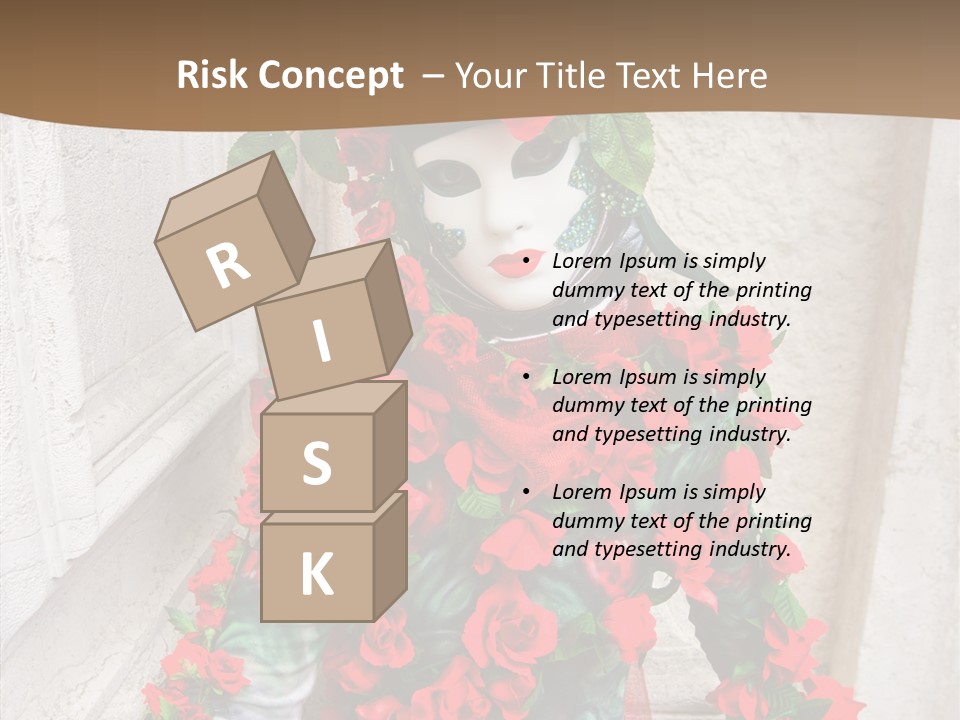 Makeup Masquerade Party PowerPoint Template