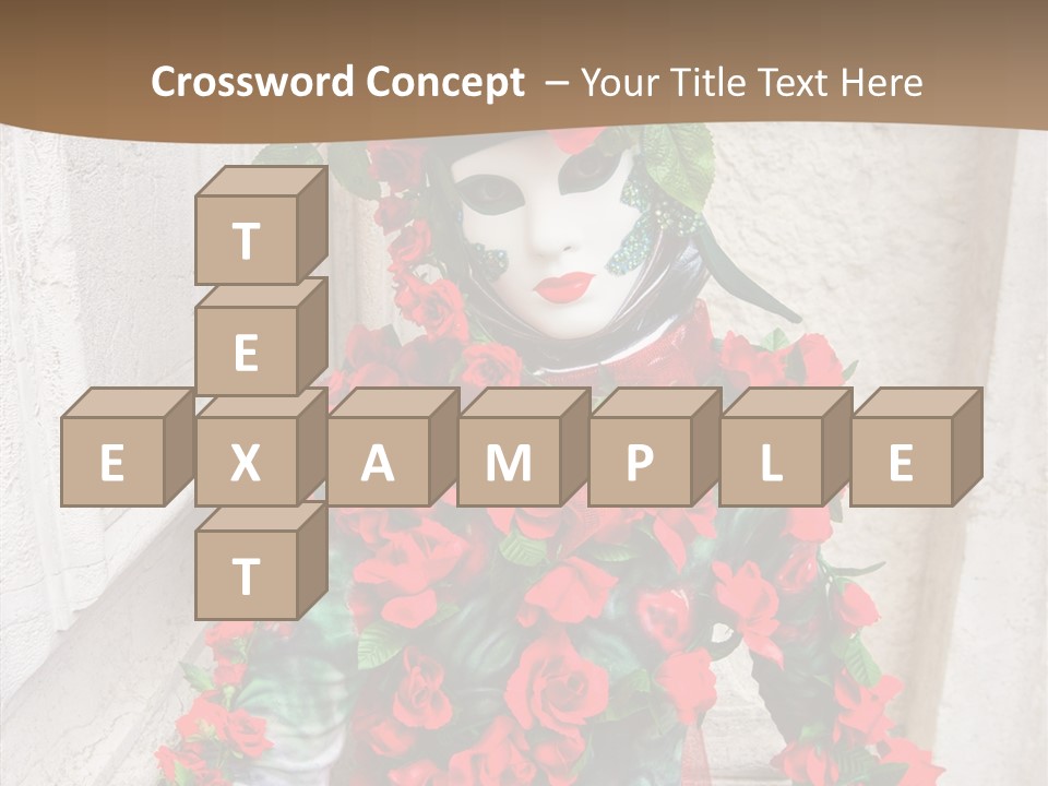 Makeup Masquerade Party PowerPoint Template