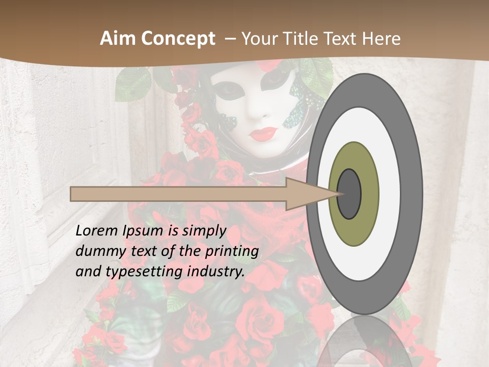 Makeup Masquerade Party PowerPoint Template