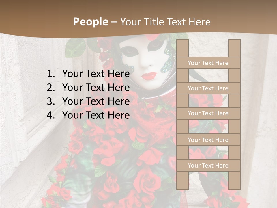 Makeup Masquerade Party PowerPoint Template