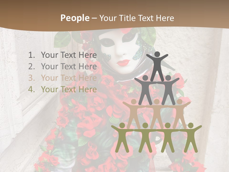 Makeup Masquerade Party PowerPoint Template