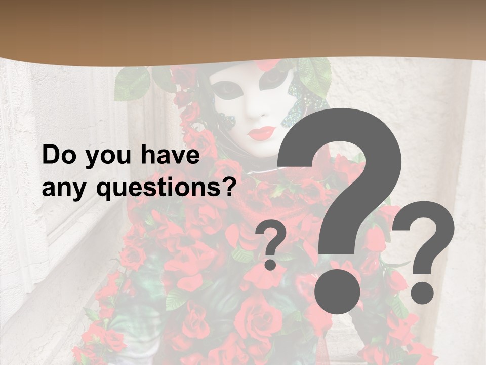 Makeup Masquerade Party PowerPoint Template