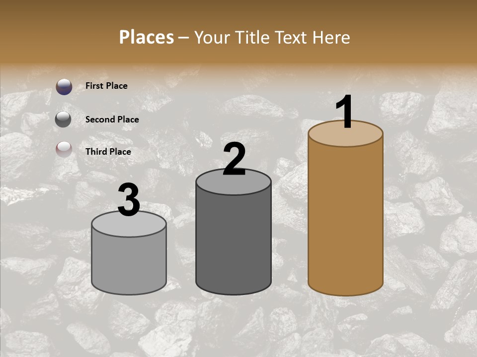 Mine Energy Power PowerPoint Template