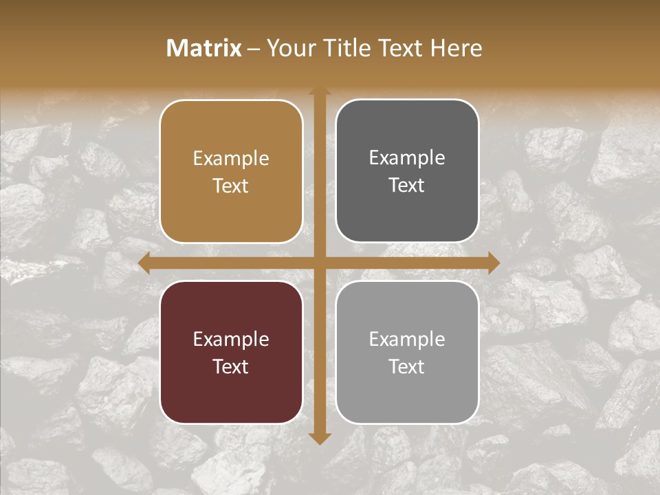 Mine Energy Power PowerPoint Template