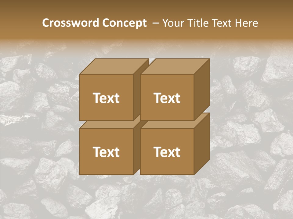 Mine Energy Power PowerPoint Template