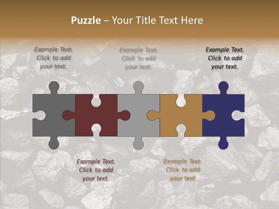 Mine Energy Power PowerPoint Template