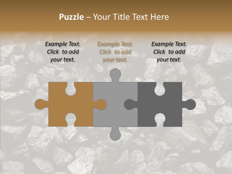 Mine Energy Power PowerPoint Template