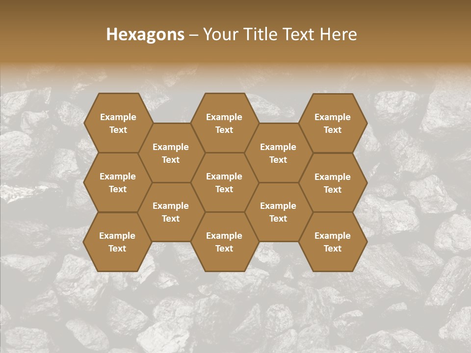 Mine Energy Power PowerPoint Template