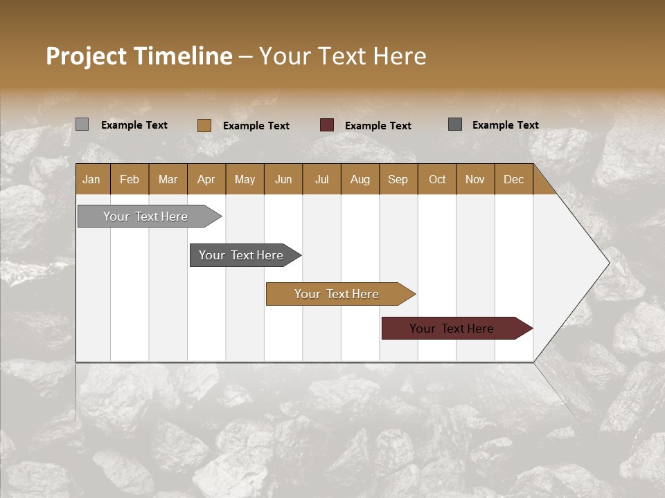 Mine Energy Power PowerPoint Template