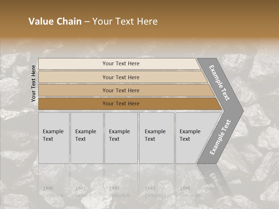 Mine Energy Power PowerPoint Template