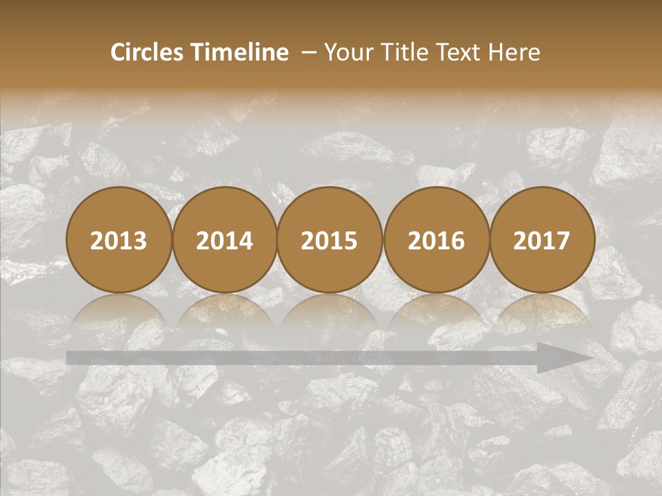 Mine Energy Power PowerPoint Template