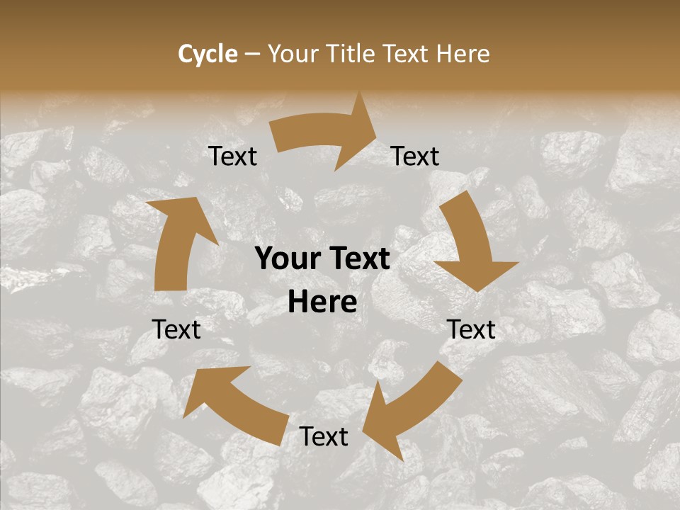 Mine Energy Power PowerPoint Template