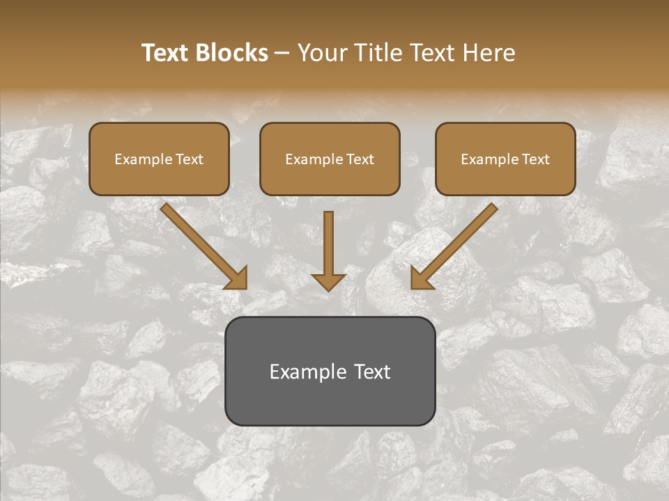 Mine Energy Power PowerPoint Template