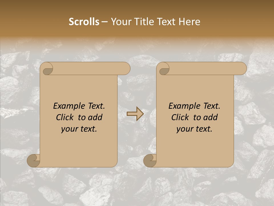 Mine Energy Power PowerPoint Template