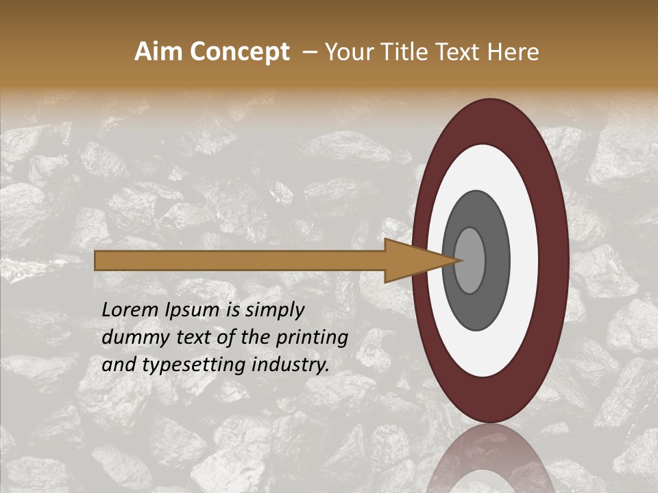 Mine Energy Power PowerPoint Template