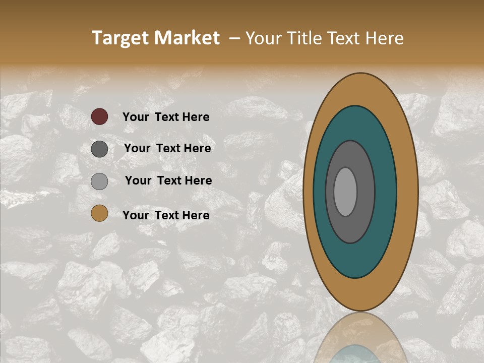 Mine Energy Power PowerPoint Template