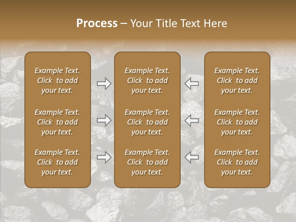Mine Energy Power PowerPoint Template