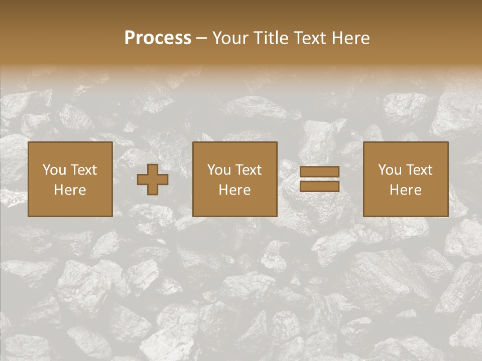 Mine Energy Power PowerPoint Template