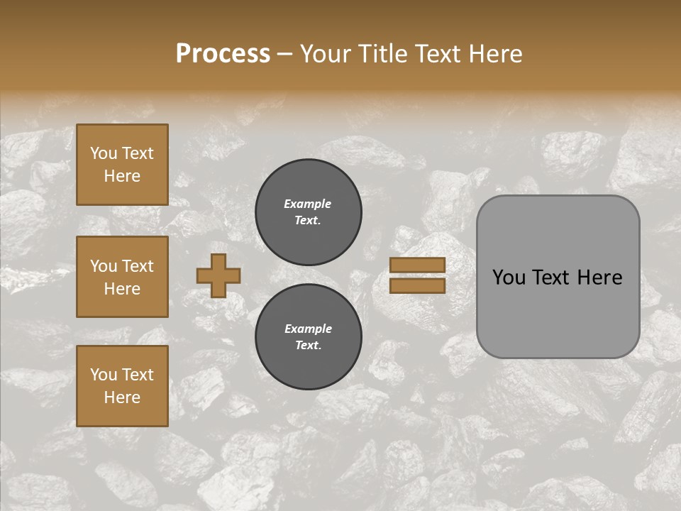 Mine Energy Power PowerPoint Template