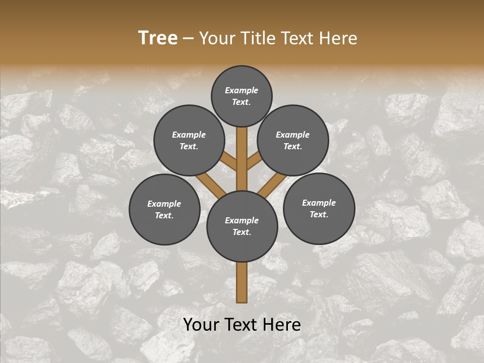 Mine Energy Power PowerPoint Template