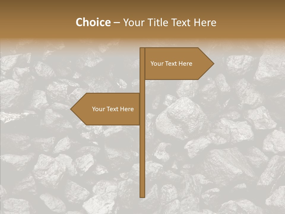 Mine Energy Power PowerPoint Template