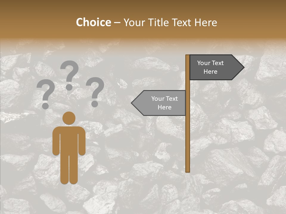 Mine Energy Power PowerPoint Template