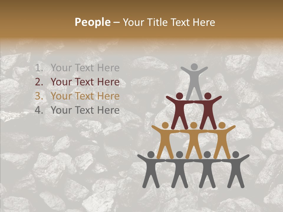 Mine Energy Power PowerPoint Template