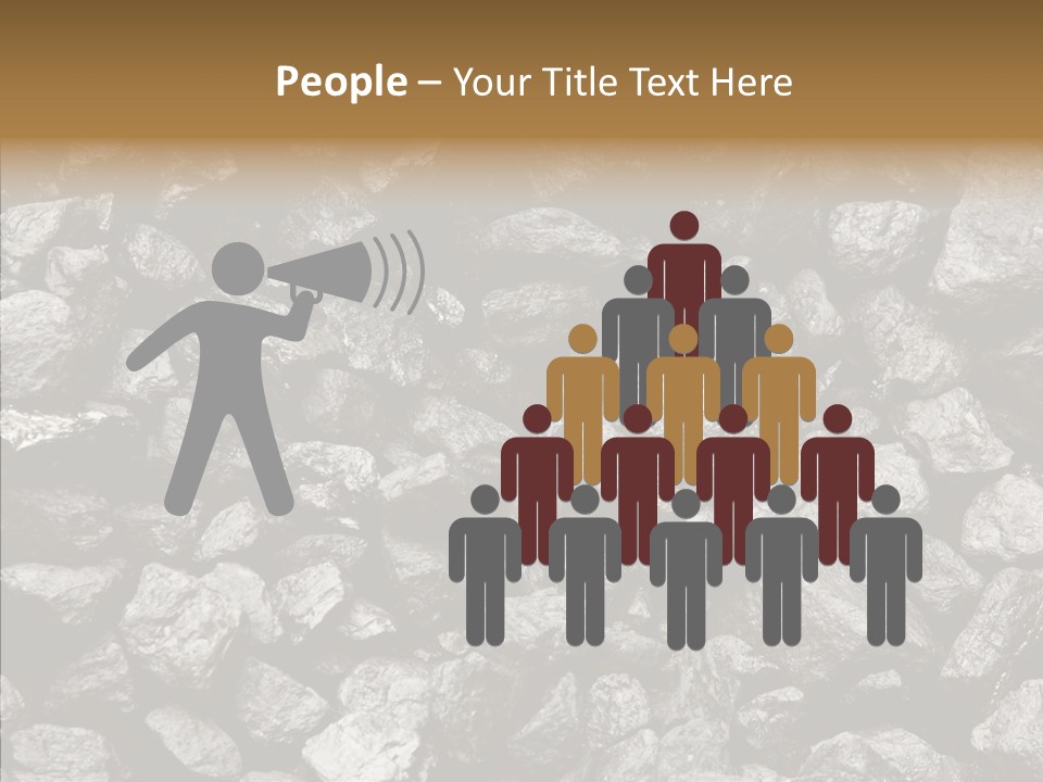 Mine Energy Power PowerPoint Template