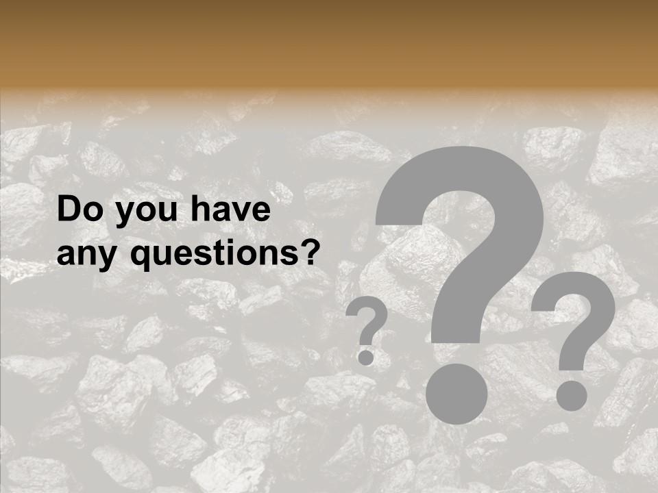 Mine Energy Power PowerPoint Template