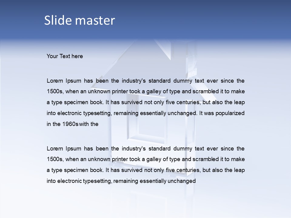 Construct Cabin Realty PowerPoint Template