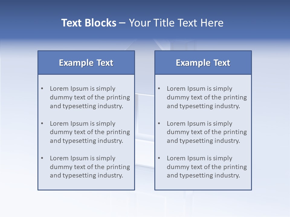 Construct Cabin Realty PowerPoint Template