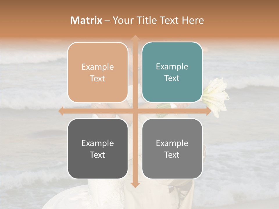 Groom Clear Waves PowerPoint Template