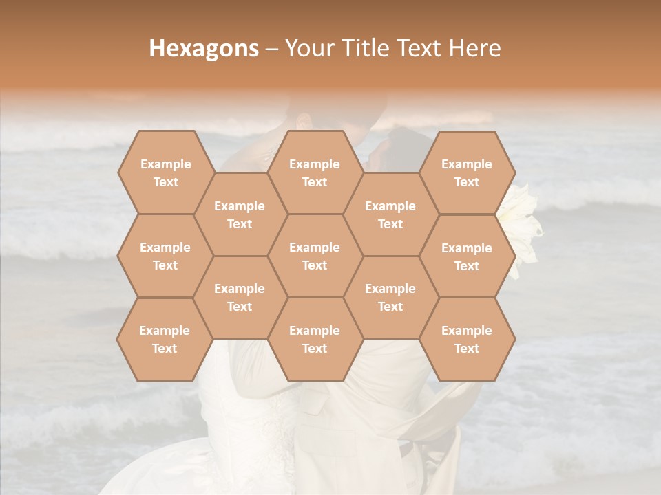 Groom Clear Waves PowerPoint Template