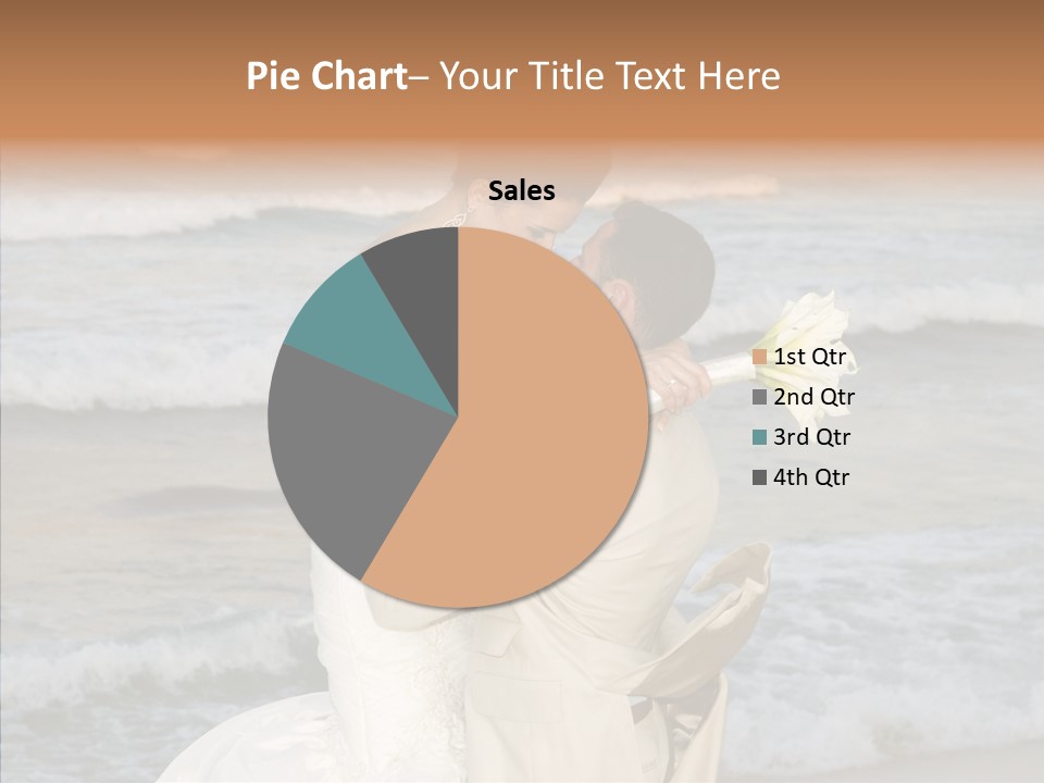 Groom Clear Waves PowerPoint Template