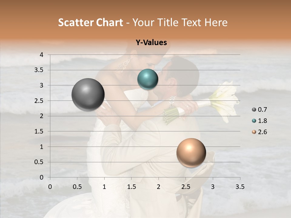 Groom Clear Waves PowerPoint Template