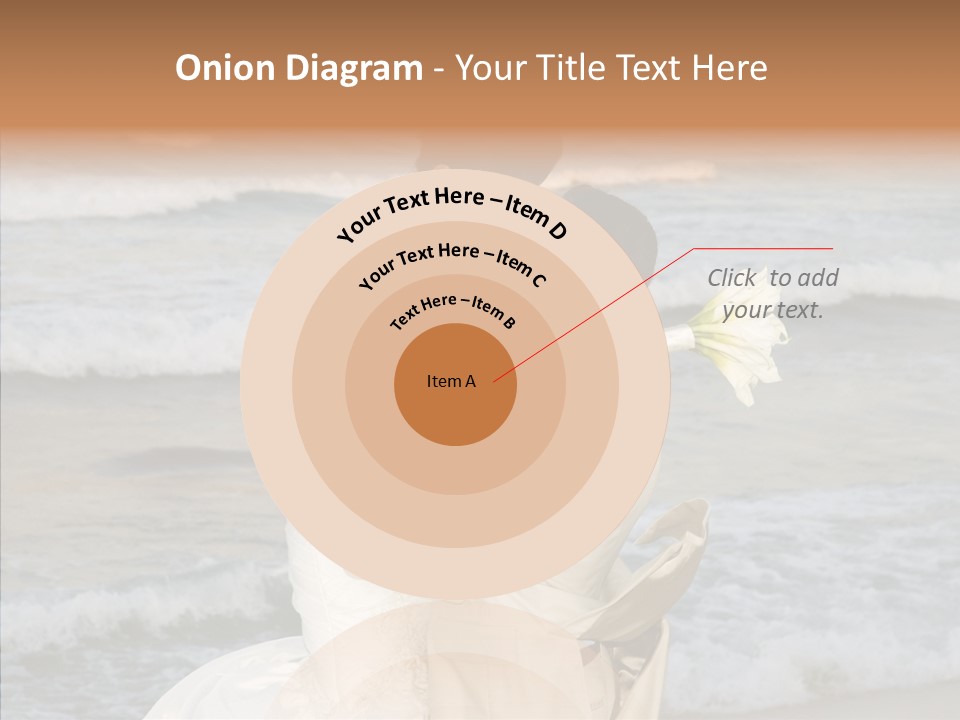 Groom Clear Waves PowerPoint Template