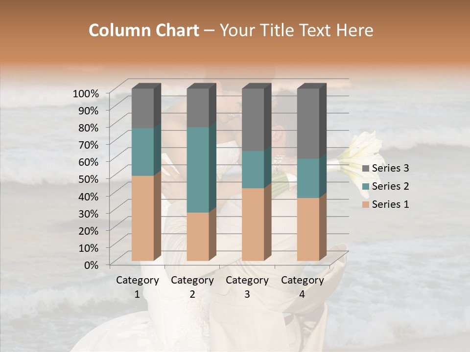 Groom Clear Waves PowerPoint Template