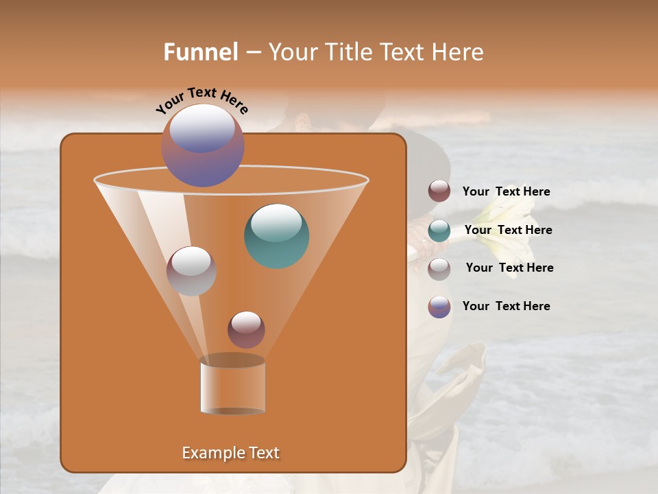 Groom Clear Waves PowerPoint Template