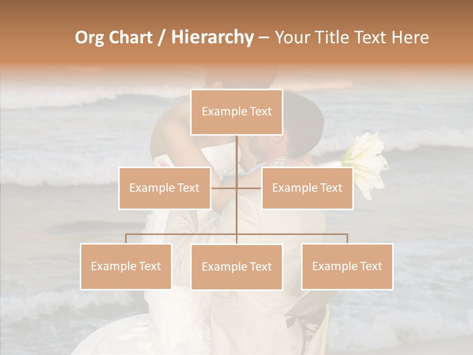 Groom Clear Waves PowerPoint Template