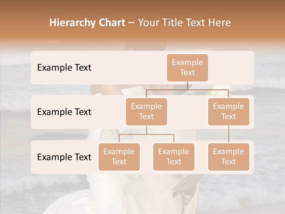 Groom Clear Waves PowerPoint Template