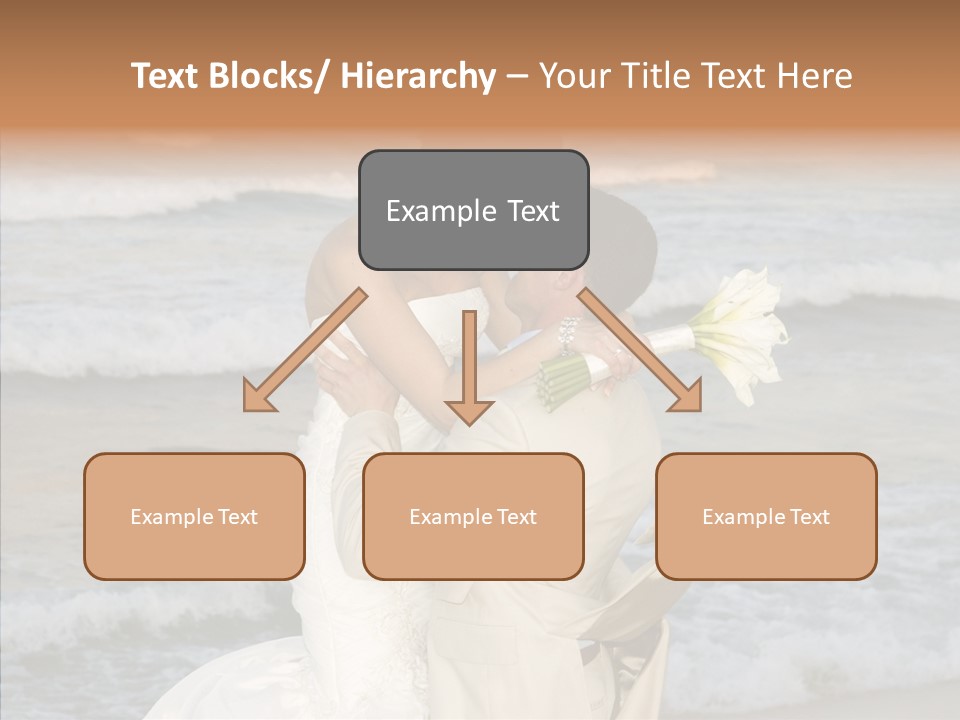 Groom Clear Waves PowerPoint Template