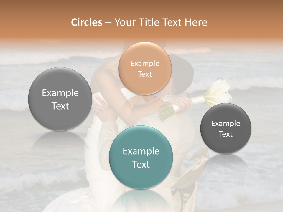 Groom Clear Waves PowerPoint Template