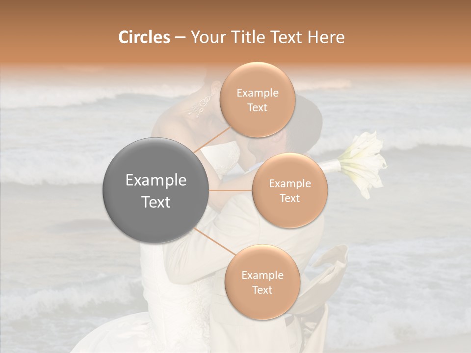 Groom Clear Waves PowerPoint Template