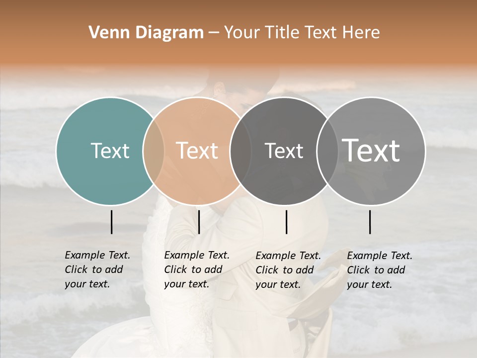 Groom Clear Waves PowerPoint Template