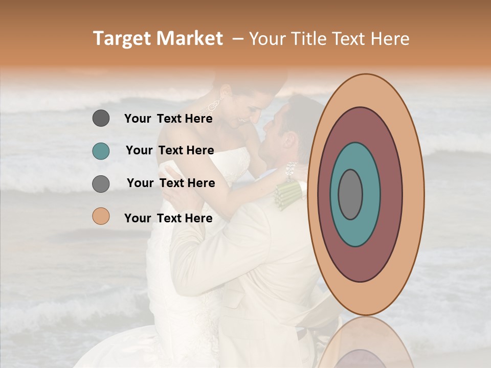 Groom Clear Waves PowerPoint Template