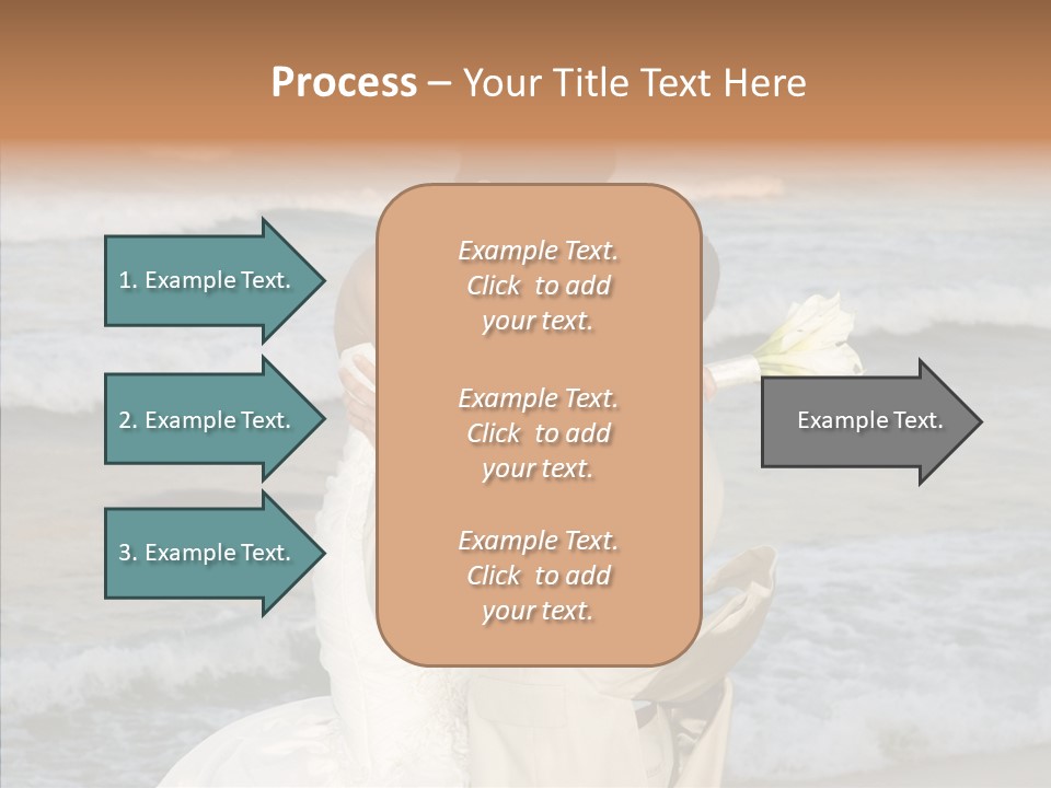 Groom Clear Waves PowerPoint Template