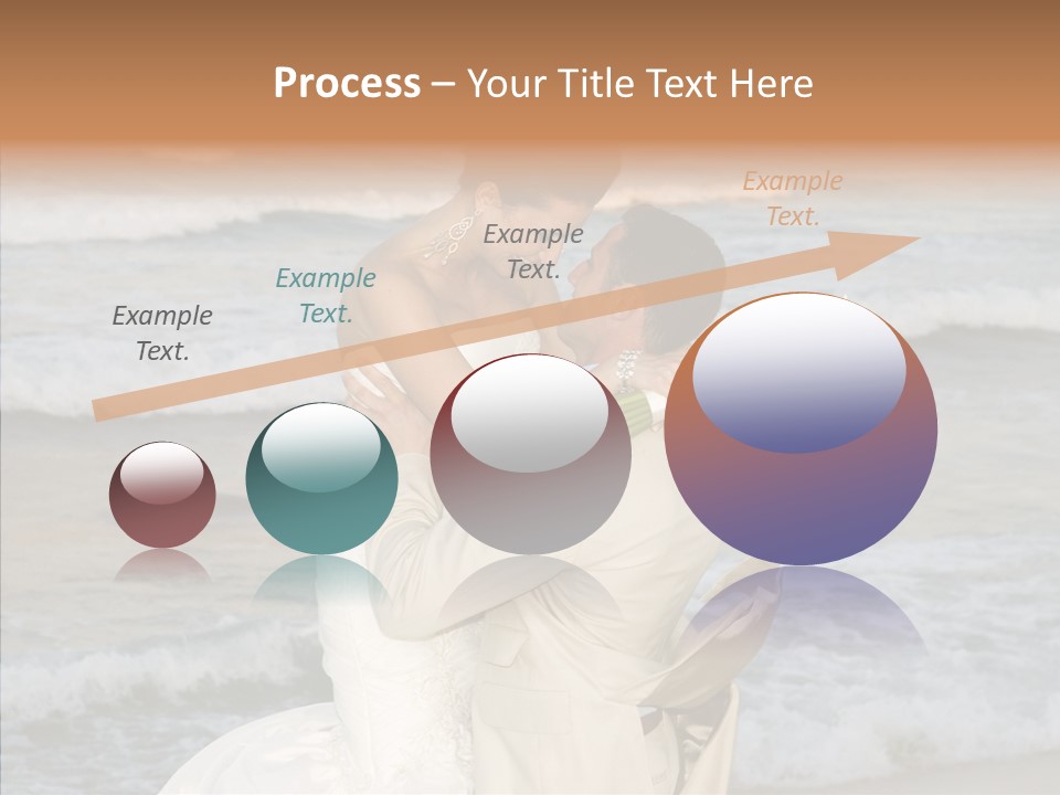 Groom Clear Waves PowerPoint Template