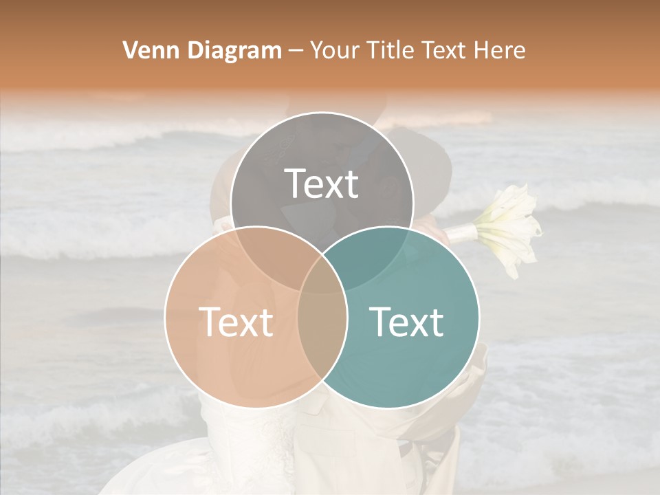 Groom Clear Waves PowerPoint Template