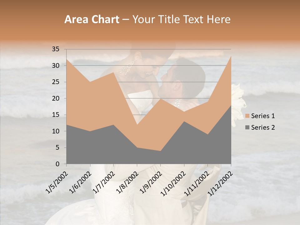 Groom Clear Waves PowerPoint Template